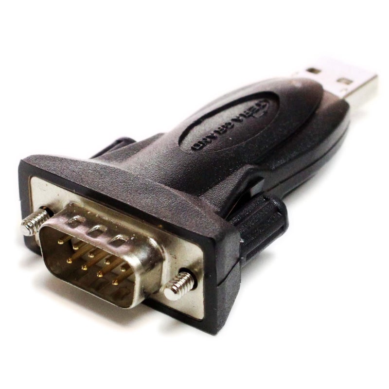 Tera Grand - Premium USB 2.0 to RS232 Serial DB9 Adapter - Supports Windows 11,10, 8, 7, Vista, XP, 2000, 98, Linux and Mac - Built with FTDI Chipset - Image 1